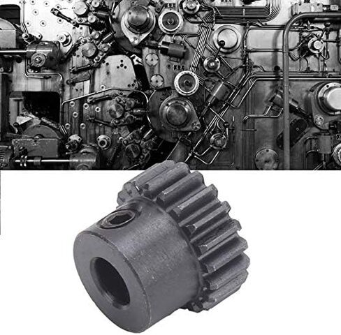 20 Teeth Cast Steel Gear 6mm Round Bore 0.8 MOD Gear Small Gear Industrial Robot Accessories in Kuwait