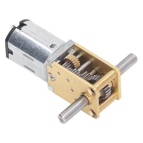 Dual Shaft Worm Motor, DC12V 27RPM High Torsion 1218‑N20 Gear Reduction Motor for Oven Washing Machine in Saudi Arabia