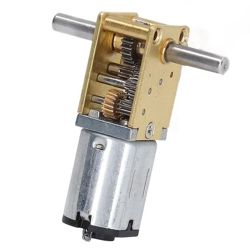 Dual Shaft Worm Motor, DC12V 27RPM High Torsion 1218‑N20 Gear Reduction Motor for Oven Washing Machine in Saudi Arabia
