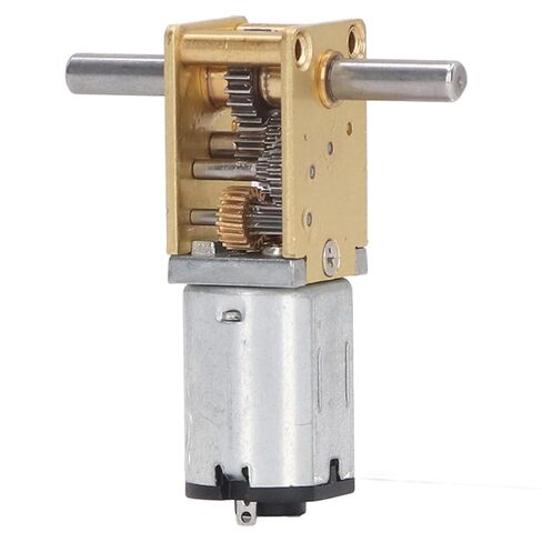 Dual Shaft Worm Motor, DC12V 27RPM High Torsion 1218‑N20 Gear Reduction Motor for Oven Washing Machine in Saudi Arabia