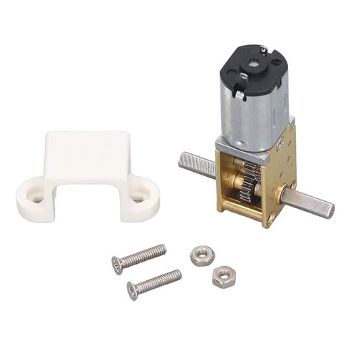 Dual Shaft Worm Motor, DC12V 27RPM High Torsion 1218‑N20 Gear Reduction Motor for Oven Washing Machine in Saudi Arabia
