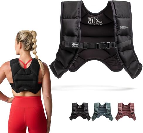 GORUCK 8LB, 12LB, 16LB Spy Ruck Women's Weighted Vest for Walking & Running - Weight Vest for Women Fitness Training with Adjustable Fit, Low-Profile Design for Weight Loss in Saudi Arabia