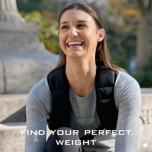 GORUCK 8LB، 12LB، 16LB سترة تجسس نسائية مرجحة للمشي والجري - سترة الوزن للنساء لتدريب اللياقة البدنية مع مقاس قابل للتعديل، تصميم منخفض المظهر لفقدان الوزن in Kuwait