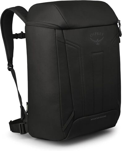 Osprey Mountain Bound Ski & Snowboard Boot Bag - Backpack with AirScape™ Technology and Padded Structure - Premium Winter Luggage with Shoe Changing Mat, Black in Saudi Arabia