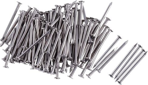 20 قطعة من أظافر الأجهزة، أظافر مسطحة من الفولاذ المقاوم للصدأ مقاس 6 بوصات لتعليق الصور، وأظافر تعليق الصور، وأظافر خشبية، وأظافر مصقولة، وأظافر طويلة in Kuwait