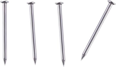 20 قطعة من أظافر الأجهزة، أظافر مسطحة من الفولاذ المقاوم للصدأ مقاس 6 بوصات لتعليق الصور، وأظافر تعليق الصور، وأظافر خشبية، وأظافر مصقولة، وأظافر طويلة in Kuwait