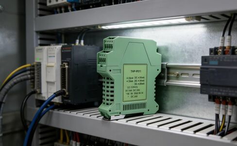 Signal Isolator, 1 Input 1 Output Current to Voltage Converter, 4-20Ma in to 0-10V Out, Compact 3.9 in (99 Mm), Ac/Dc Power Supply, Signal Conditioner, for Rail Mounting in Saudi Arabia