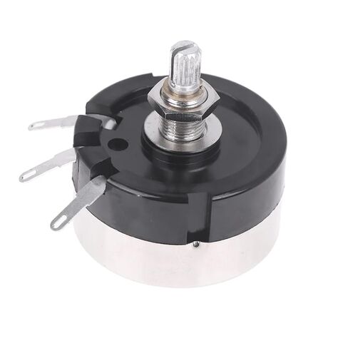WX200 Dual-Wire Wound Potentiometer, 15W High Power Stereo Attenuator, 8Ω Resistance, 15mm Shaft Length in Kuwait