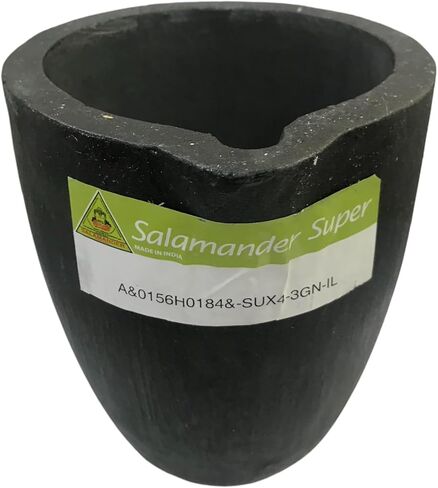 A1.5-2.1 Kg Morgan Salamander Clay Graphite Melting Crucible Gold Silver Brass Copper in Saudi Arabia