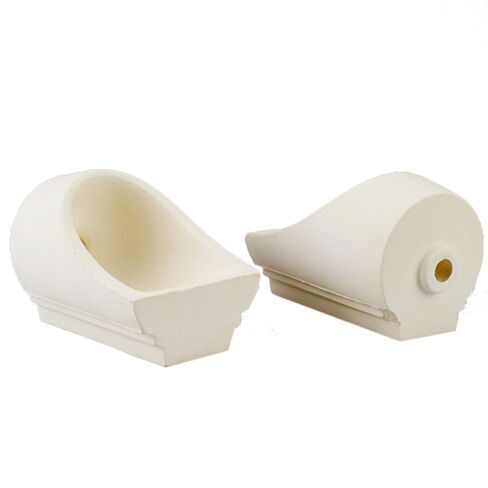 بوتقة صب بالطرد المركزي من الكوارتز والزركونيا عالية الجودة قطعتين لمختبر الأسنان، أكثر من 200 مرة استخدام in Kuwait