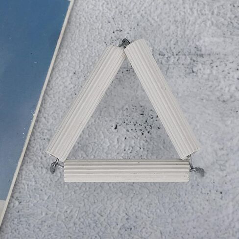 Crucible Triangle, 5pcs 55mm Lab Clay Triangle, Mud Triangular Crucible Stand Crucible Clay Triangle Heated Equipment Tool Chemistry Heating Support Clay Triangle Crucible Clay in Saudi Arabia
