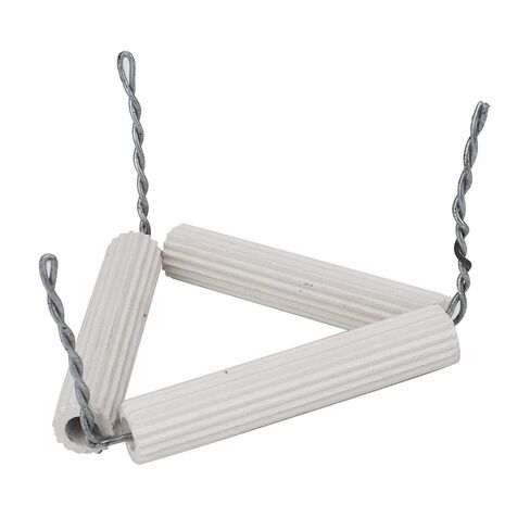 Crucible Triangle, 5pcs 55mm Lab Clay Triangle, Mud Triangular Crucible Stand Crucible Clay Triangle Heated Equipment Tool Chemistry Heating Support Clay Triangle Crucible Clay in Saudi Arabia