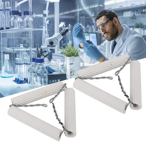 Crucible Triangle, 5pcs 55mm Lab Clay Triangle, Mud Triangular Crucible Stand Crucible Clay Triangle Heated Equipment Tool Chemistry Heating Support Clay Triangle Crucible Clay in Saudi Arabia