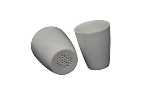 Porcelain Gooch Crucible Pack of 24 (Capacity 40ml, Base ID 25mm) in Saudi Arabia