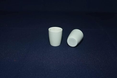 Porcelain Gooch Crucible Pack of 24 (Capacity 40ml, Base ID 25mm) in Saudi Arabia