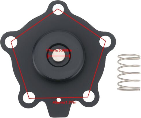 SING F LTD 1pc Replacement Diaphragm Kit with Spring K2000 M1204B Compatible with Goyen CA20T RCA20T CA20DD RCA20DD in Saudi Arabia