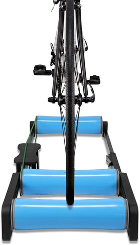 بكرات الدراجة مدرب داخلي، Rodillo Bicicleta para لركوب الدراجات، إطار فولاذي ثابت من سبائك الألومنيوم الصامت، توافق واسع لدراجات الطرق الجبلية في المدينة ومنصة تدريب ركوب الخيل الداخلية in Saudi Arabia