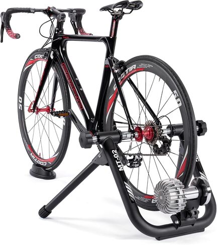 Smart Bike Trainer - Fluid Bike Trainer Stand for 26-29" or 700c Wheel - Noise Reduction Bicycle Stationary Stand Compatible with Zwift App in Saudi Arabia
