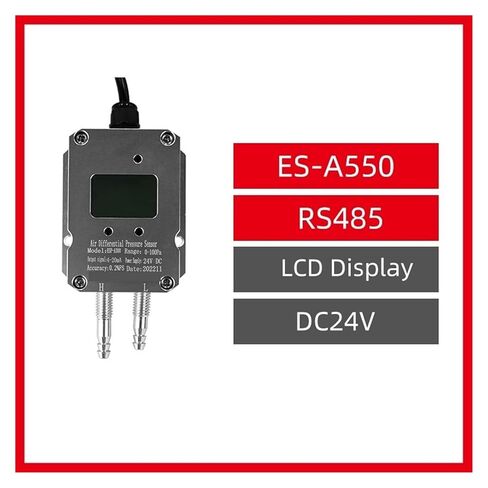 Wind Pressure Differential Sensor Transmitter 485 Differential Pressure Meter(-200-200Pa) in Saudi Arabia