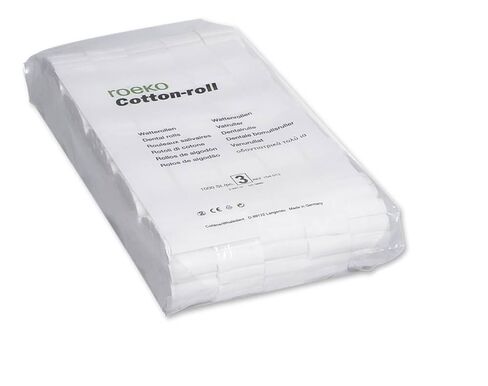 Coltene Whaledent 104013 Roeko Cotton Rolls #3 1.5 × 0.5 بوصة 1000/عبوة in Kuwait