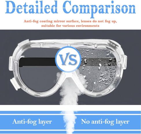 درع واقي للرموش والحواجب قابل للتعديل لوصلات الرموش، نظارات أمان مضادة للضباب in Kuwait