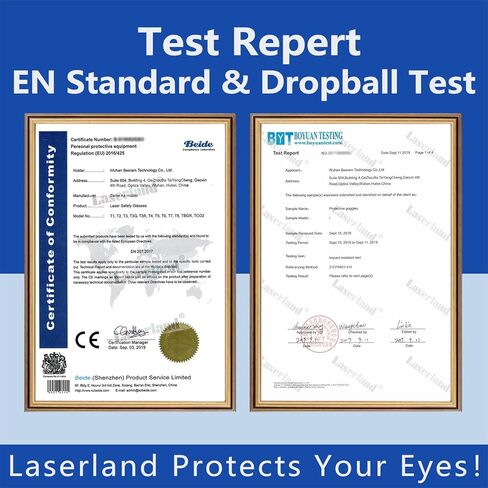 190nm-550nm 355nm 405nm 450nm 473nm 532nm OD6 Blue Green Laser Protective Protection Goggles Safety Glasses CE T1-10 in Kuwait