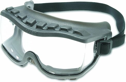 Honeywell Uvex by S3800 Strategy Safety Goggles, Gray Body, Clear Uvextra Anti-Fog Lens, Direct Vent, Fabric Headband in Saudi Arabia