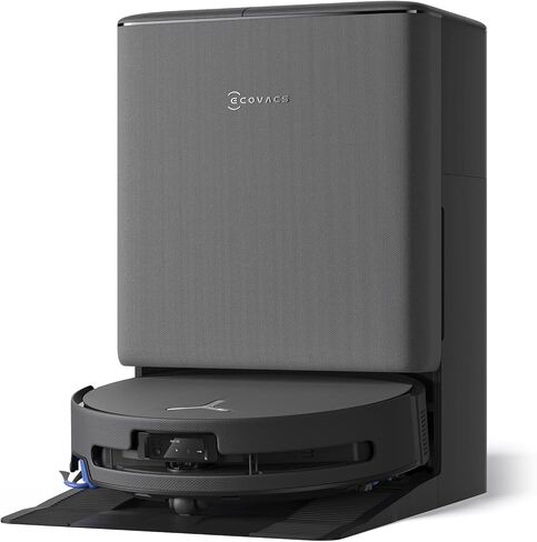 مكنسة وممسحة ECOVACS DEEBOT X9S PRO Omni Robot، شفط 30000 باسكال، ممسحة OZMO الدوارة للتنظيف الذاتي الفوري، تنظيف الحواف العميقة TruEdge، ZeroTangle، نظام حل التنظيف المزدوج، تجنب العوائق بالذكاء الاصطناعي in Kuwait