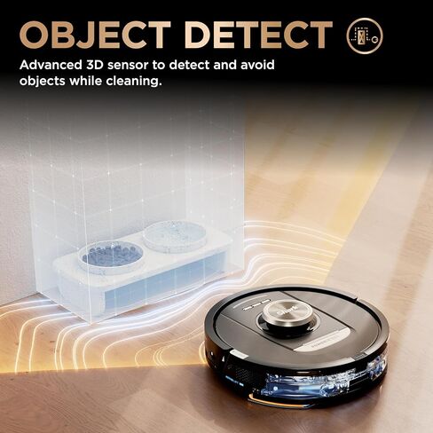 مجموعة مكنسة وممسحة Shark Robot، PowerDetect NeverTouch Pro، التفريغ الذاتي، إعادة التعبئة الذاتية مع وسادة التنظيف الذاتي للغسيل والتجفيف، سعة الحطام لمدة 60 يومًا، خزان إعادة التعبئة لمدة 30 يومًا، 5 تقنيات in Saudi Arabia