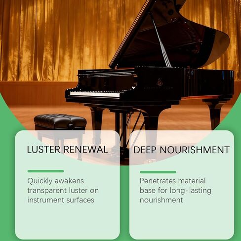 منظف ​​شمع تلميع الجيتار - 60 جرام تلميع الآلات الموسيقية، العناية بالجيتار، لاستعادة صيانة البيانو والكمان وبوق الكلارينيت in Kuwait