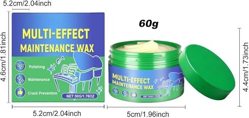 منظف ​​شمع تلميع الجيتار - 60 جرام تلميع الآلات الموسيقية، العناية بالجيتار، لاستعادة صيانة البيانو والكمان وبوق الكلارينيت in Kuwait