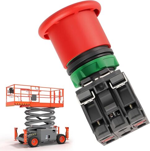 مفتاح إيقاف الطوارئ 144647 مناسب لرفع مقص Skyjack SJ6832 RT-استبدال مجموعة زر التبديل SJ144647 منصة E-St in Kuwait