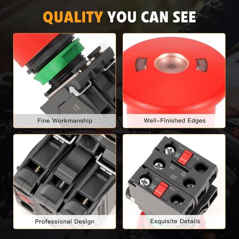 مفتاح إيقاف الطوارئ 144647 مناسب لرفع مقص Skyjack SJ6832 RT-استبدال مجموعة زر التبديل SJ144647 منصة E-St in Kuwait