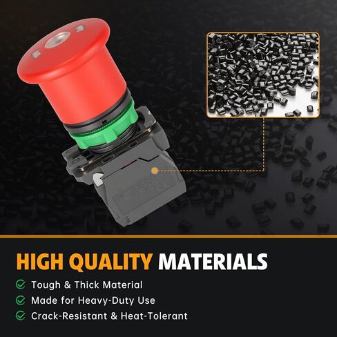 مفتاح إيقاف الطوارئ 144647 مناسب لرفع مقص Skyjack SJ6832 RT-استبدال مجموعة زر التبديل SJ144647 منصة E-St in Kuwait