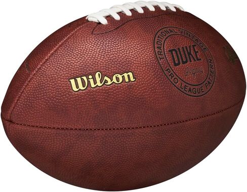 WILSON The Duke NFL Throwback - Official Size, Brown in Saudi Arabia