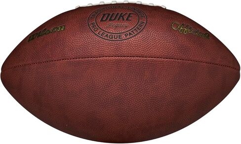 WILSON The Duke NFL Throwback - Official Size, Brown in Saudi Arabia