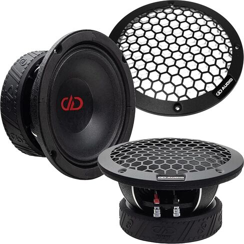 DD Audio VO-M406-C-S4 6.5" Midrange 250W RMS Speakers Pair in Saudi Arabia