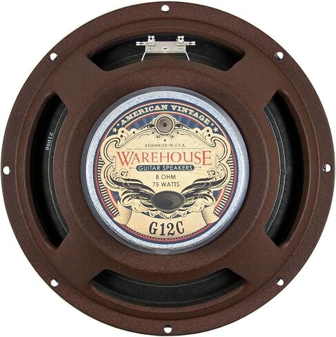 Warehouse Guitar Speakers G12C 12" 75W American Vintage Guitar Speaker 8 Ohm in Saudi Arabia