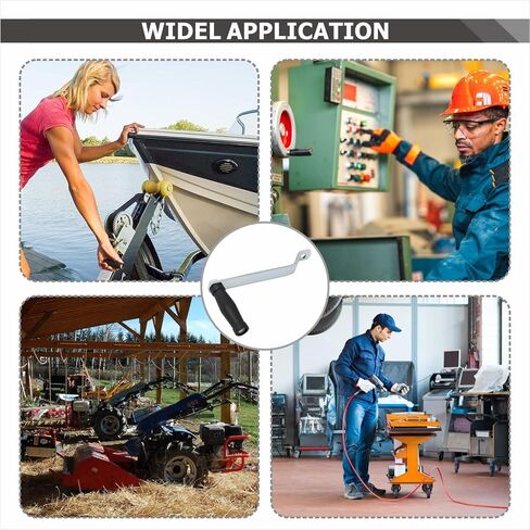 Replacement Winch Handle for Boat Trailer - Crank Handle with Anti-Slip Grip, Durable Marine Sailboat Accessory, 1 Pc (7.5") in Kuwait