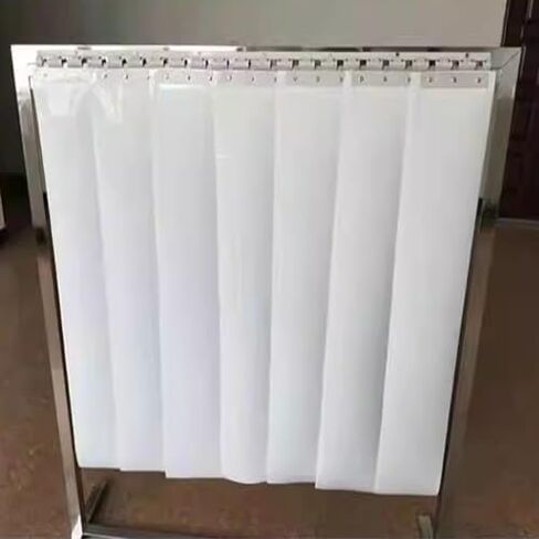Heavy Duty Black PVC Welding Protection Curtain 1.5x2.4m - Anti Arc Eye Safety Strip Door, Roll Up Design for Industrial Use, Clear Visibility, Durable Welding Barrier in Saudi Arabia