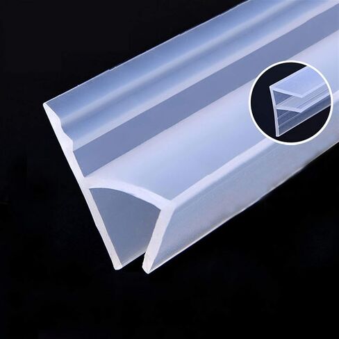 Zkenshan-طقس تجريد ختم ل6.5ft الباب نافذة زجاج سمك الختم، 3M / 5M / 10M 6mm / 8mm / 10mm / 12mm حمام دش شاشة الباب ختم الشريط، زجاج الباب ختم الشريط وقف تسرب الدش in Kuwait
