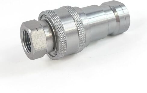 3/8 "NPT Thread ISO7241-B مجموعة قارنة التوصيل الهيدروليكية سريعة الفصل مع أغطية الغبار in Kuwait