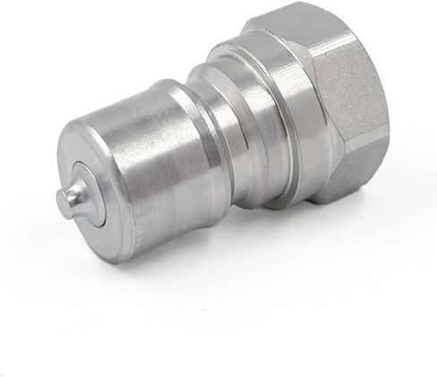 3/8 "NPT Thread ISO7241-B مجموعة قارنة التوصيل الهيدروليكية سريعة الفصل مع أغطية الغبار in Kuwait