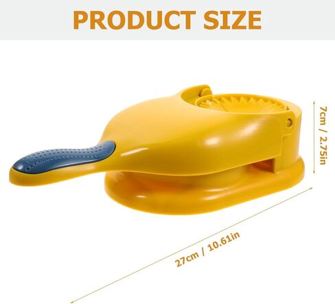 Dumpling Mold 10.62 Inch Manual Dough Presser Kitchen Dumpling Maker Press for Home Restaurant Use Convenient Skin Making Tool in Saudi Arabia