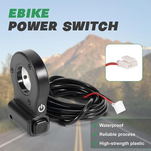 مفتاح طاقة Ebike 36 فولت متوافق مع الدراجة الكهربائية Jetson Bolt Pro/Bolt Up/Atlas & DYU D3F/D2F in Saudi Arabia