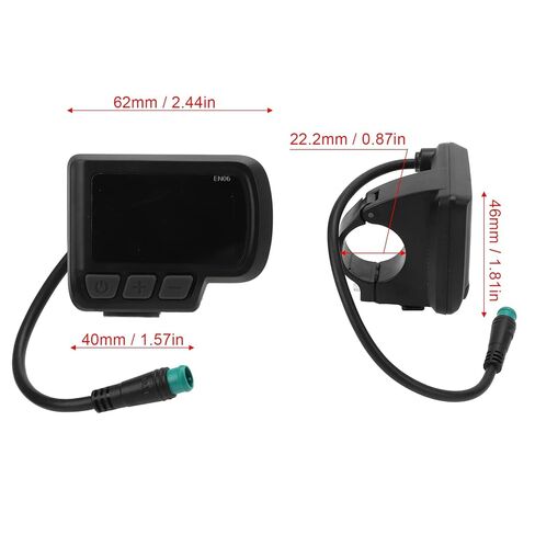 Electric Bike LCD Display, Record Power Consumption Good Toughness Electric EN06 LCD Display Internal Circuit for Scooter in Saudi Arabia