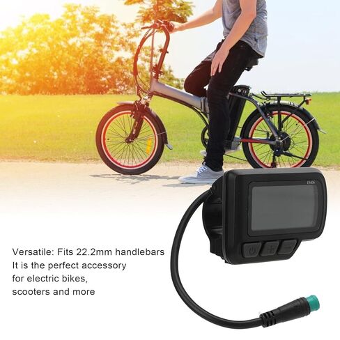 Electric Bike LCD Display, Record Power Consumption Good Toughness Electric EN06 LCD Display Internal Circuit for Scooter in Saudi Arabia