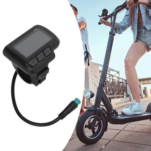 Electric Bike LCD Display, Record Power Consumption Good Toughness Electric EN06 LCD Display Internal Circuit for Scooter in Saudi Arabia