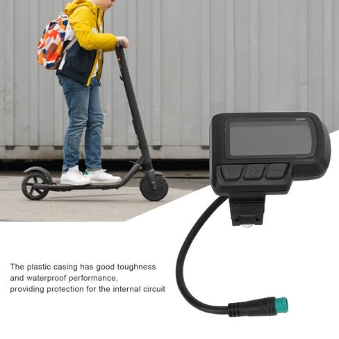 Electric Bike LCD Display, Record Power Consumption Good Toughness Electric EN06 LCD Display Internal Circuit for Scooter in Saudi Arabia