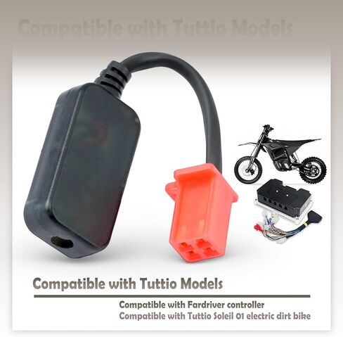 Ebike Programmable Adapter Dongle Compatible with Tuttio Soleil01 Replacement for Tutti Soleil 01 for Nanjing Fardriver Controller in Saudi Arabia